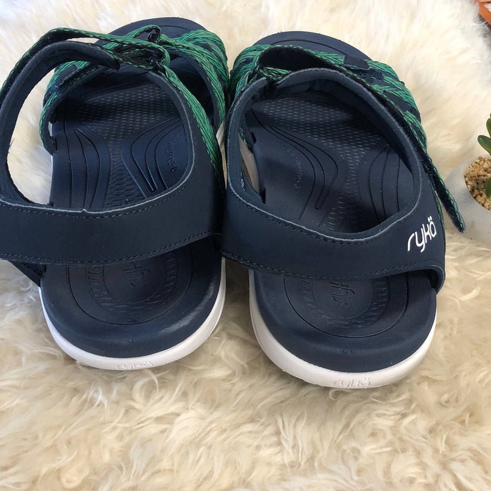 10W RYKA Savannah SANDALS Adjustable Straps Arch Support EUC - Picture 5 of 8